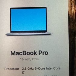 MacBook Pro 15” with Touch Bar