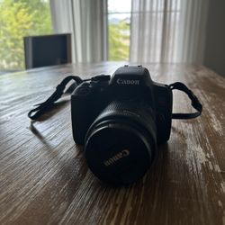Canon EOS Rebel T6i Digital SLR Camera Kit w/ Canon 18-55mm STM Lens