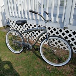 26 in beach cruiser bike single speed ready to ride with new chain
