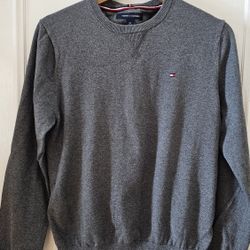 Men's Size Small Tommy Hilfer Grey Sweater