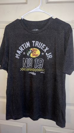 NASCAR Martin Truex jr #19 dark gray men’s t-shirt L