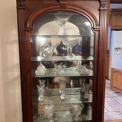 Wooden China Cabinet 