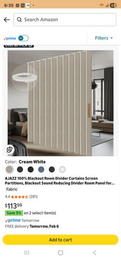 Room Divider WITH curtain