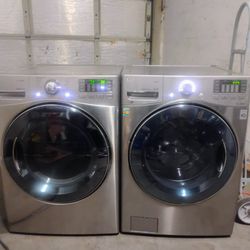 L.G Washer And Dryer Electric Stackable 