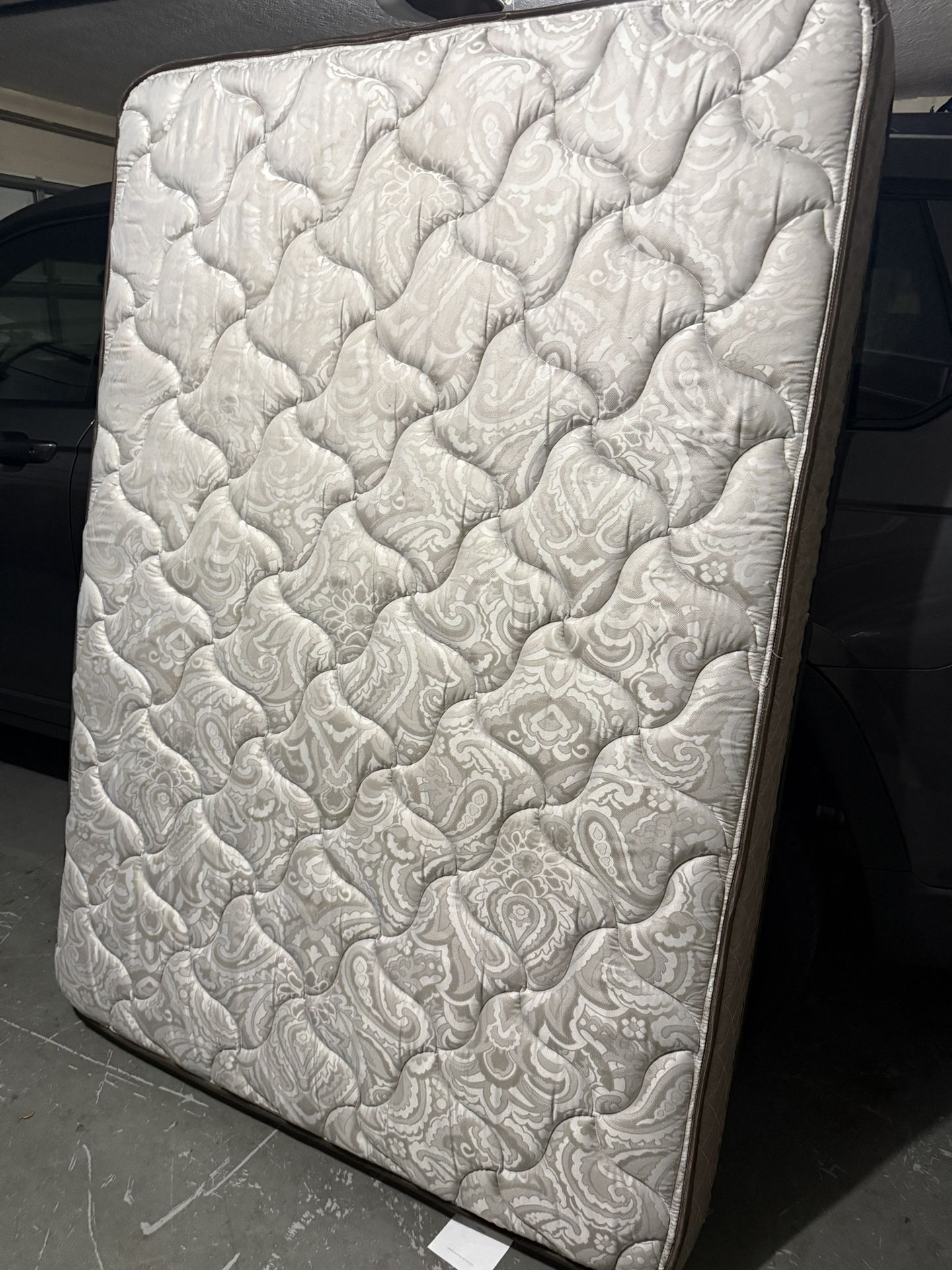 Full Size Mattress And Bed frame 