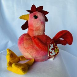 1996 Strut the Rooster Beanie Babies