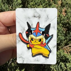 Pikachu X Greninja Pokemon Pin