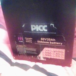 60 V 20 Ah ....$$$$150 Good Price 