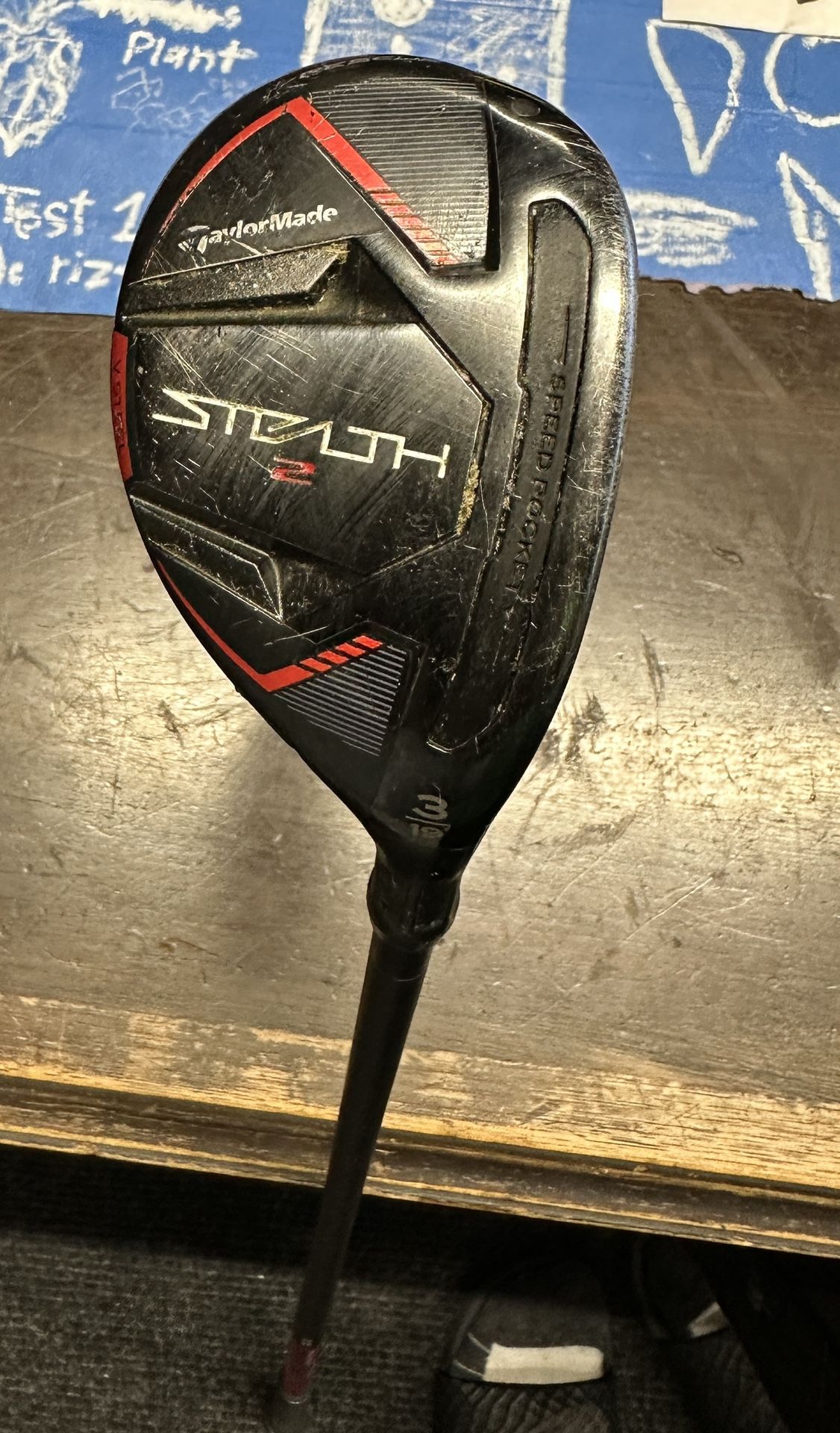 TaylorMade stealth 2 19 Hybrid KbS R Flex Shaft