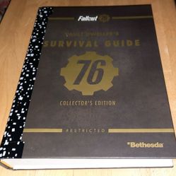 Fallout 76 Vault Dweller's Survival Guide 76 Collector's Edition 