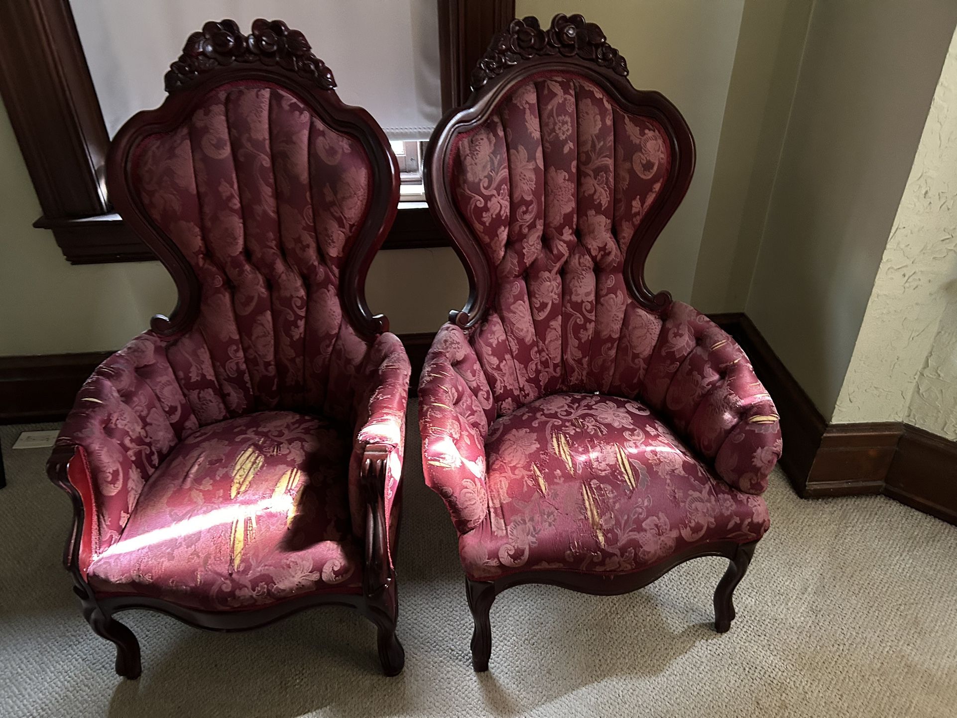Beautiful Antique Chairs – Must Go!