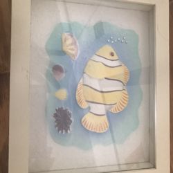 Frame 3D fish Art
