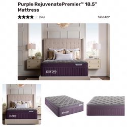 ♦️Medium | King Size | Purple RejuvenatePremier™ 18.5" Mattress