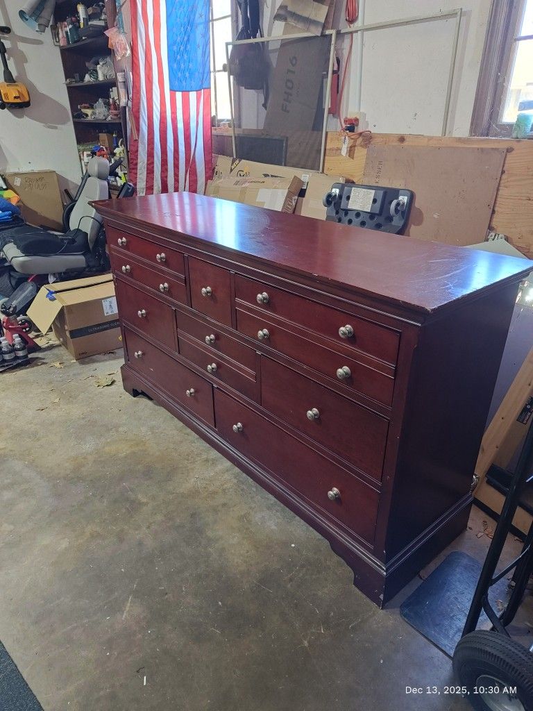 Dark Brown Long Dresser Northern Suffolk