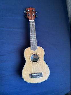 Ukulele w/ carrying case and tuner