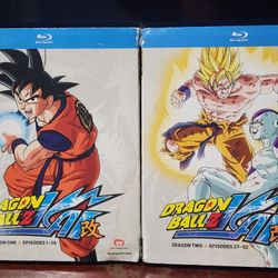 Dragon Ball Z Kai Season 1 & 2 BLU RAY