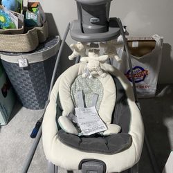 graco duetsooth swing and rocker 