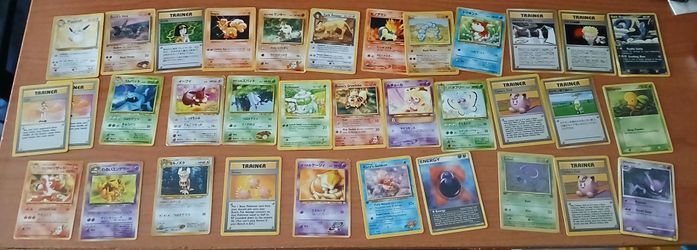 Pokemon Vintage cards