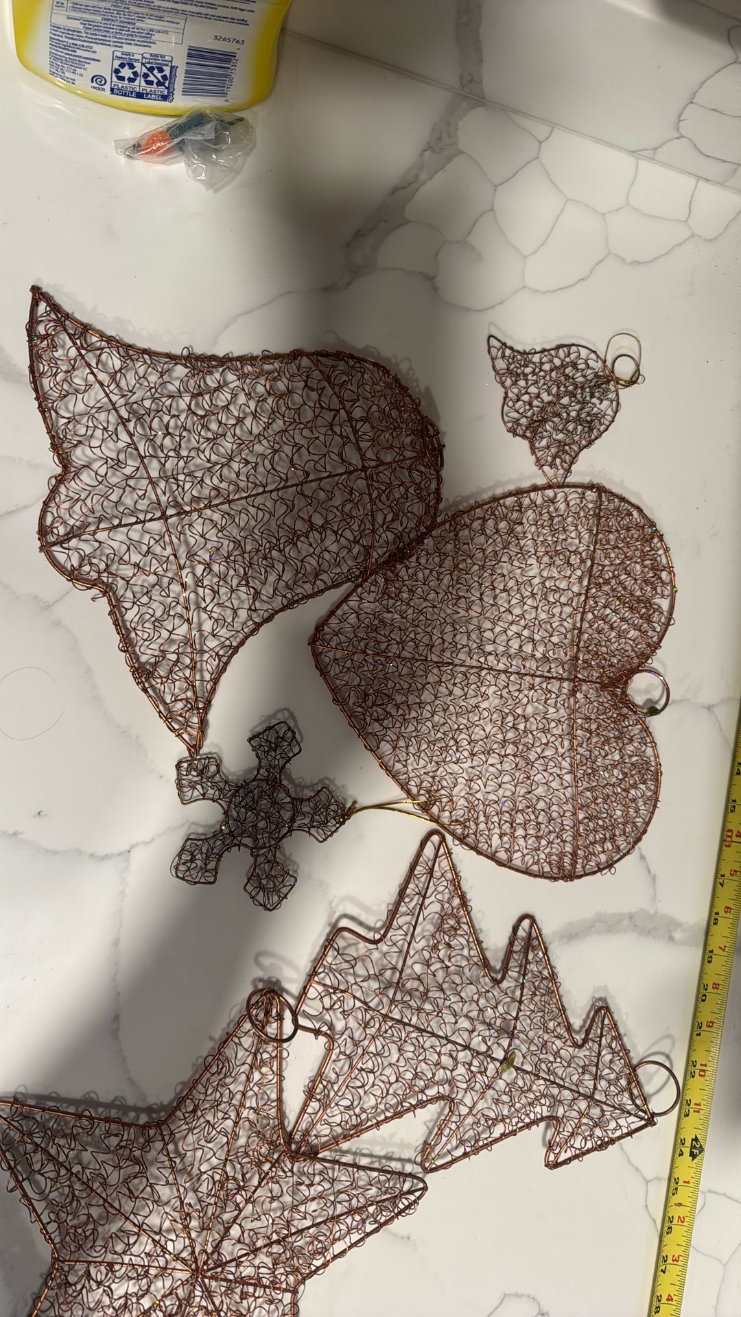 Copper Christmas Decorations 