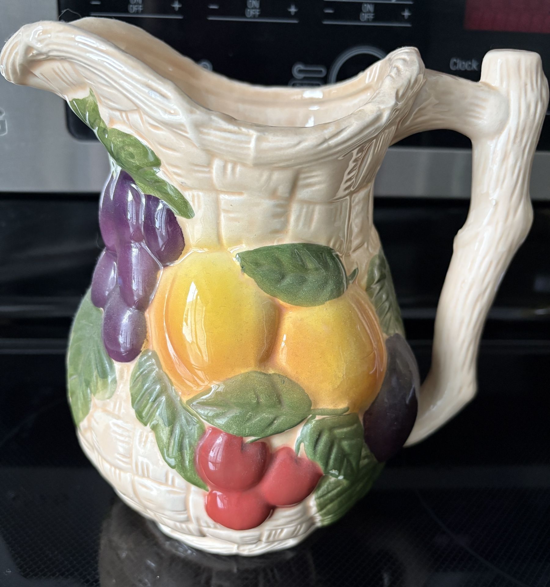 Avon Fruit Pitcher 