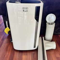 White DeLonghi Pinguino Portable Air Conditioner