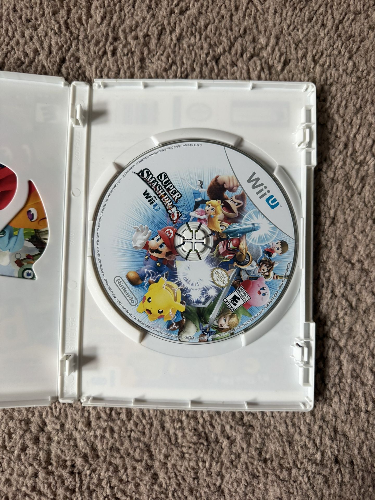 Super Smash Bros Wii U Game - Nintendo WiiU