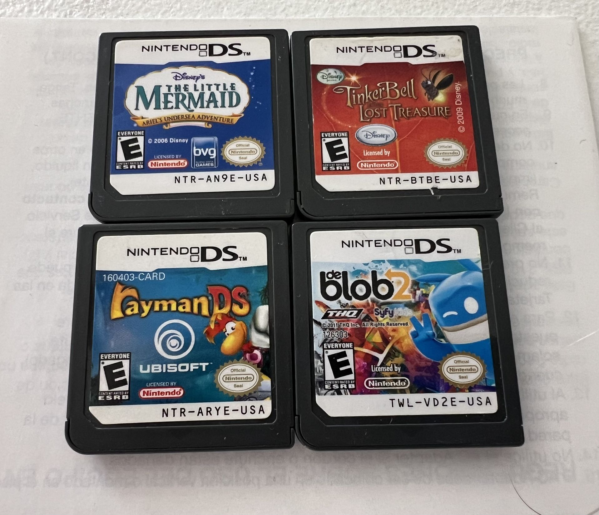 Nintendo DS games . Vtech Kids Smart Watch.