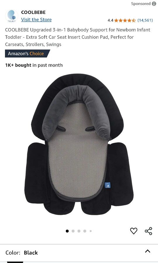 New In Package. 3 In 1 Baby Cushion For Car Seat, Stroller, Crib. See All Photos. Cash, Pickup Only