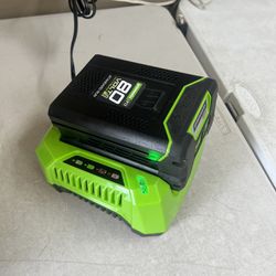 Greenworks 80v Battery And Charger 
