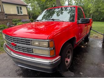 1993 Chevy Silverado 1500 SS Clone / Sport Short Bed – Clean Red Interi