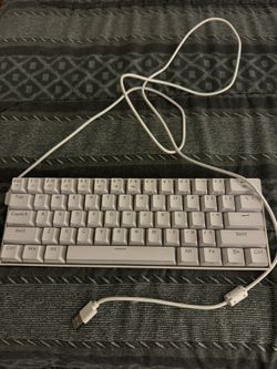 White Gaming Mechanical Keyboard