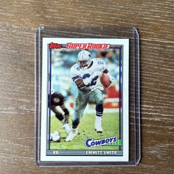 Emmitt Smith Rookie Card