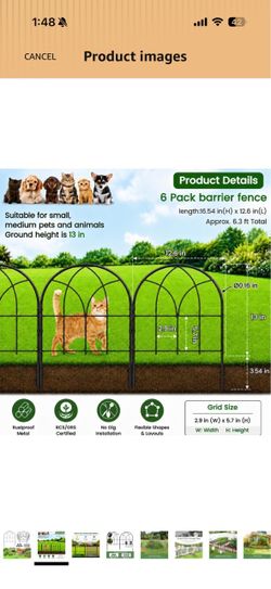 Garden Fence Border