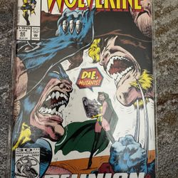 Wolverine # 62 Oct 1992 Marvel Comics 30th Anniversary Bagged And Boarded