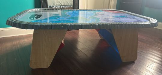 Kids Activity Play Table with Map Top
