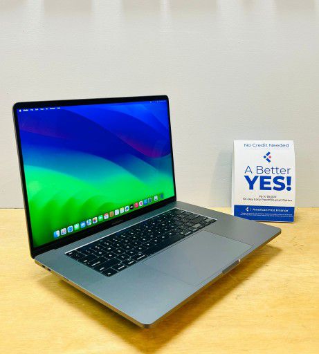 🍎Apple MacBook Pro 16”  laptop 🖥️Core i7 ✔️16GB Ram 🔥500GB SSD 🧬Warranty Included ✅ finance available $0 down 💰