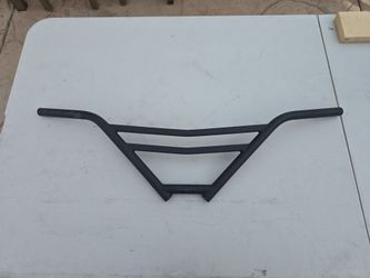 8" BMX bars, Santa Barbara custom chromoly