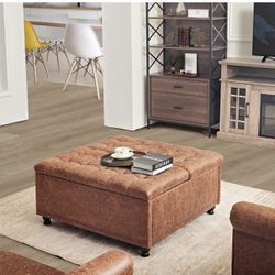 Brand New Square Ottoman Coffee Table 