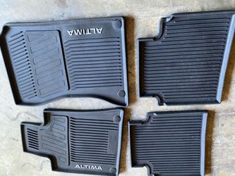 Rubber floor Matt set for 2019 Nissan Altima