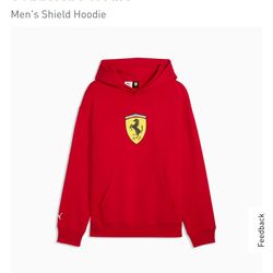Large Ferrari Hoodie