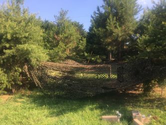 Woodland Camo Netting 