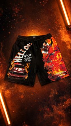 Dodge Hellcat Graphic Shorts M