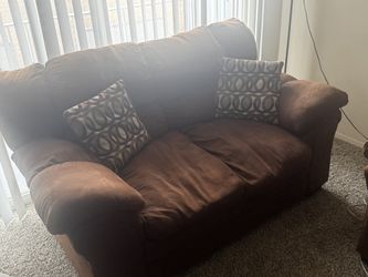 Brown 2 Piece Couch