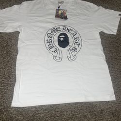 Bathing ape X Chrome heart T-Shirt