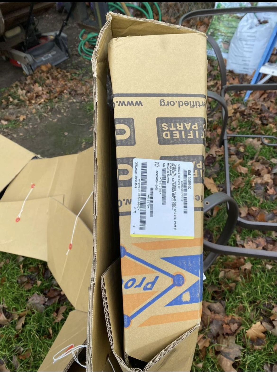 2016 Chevy Malibu Bumper