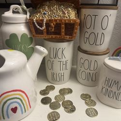 RaeDunn St Patrick’s lot! Large ! ☘️☘️☘️☘️