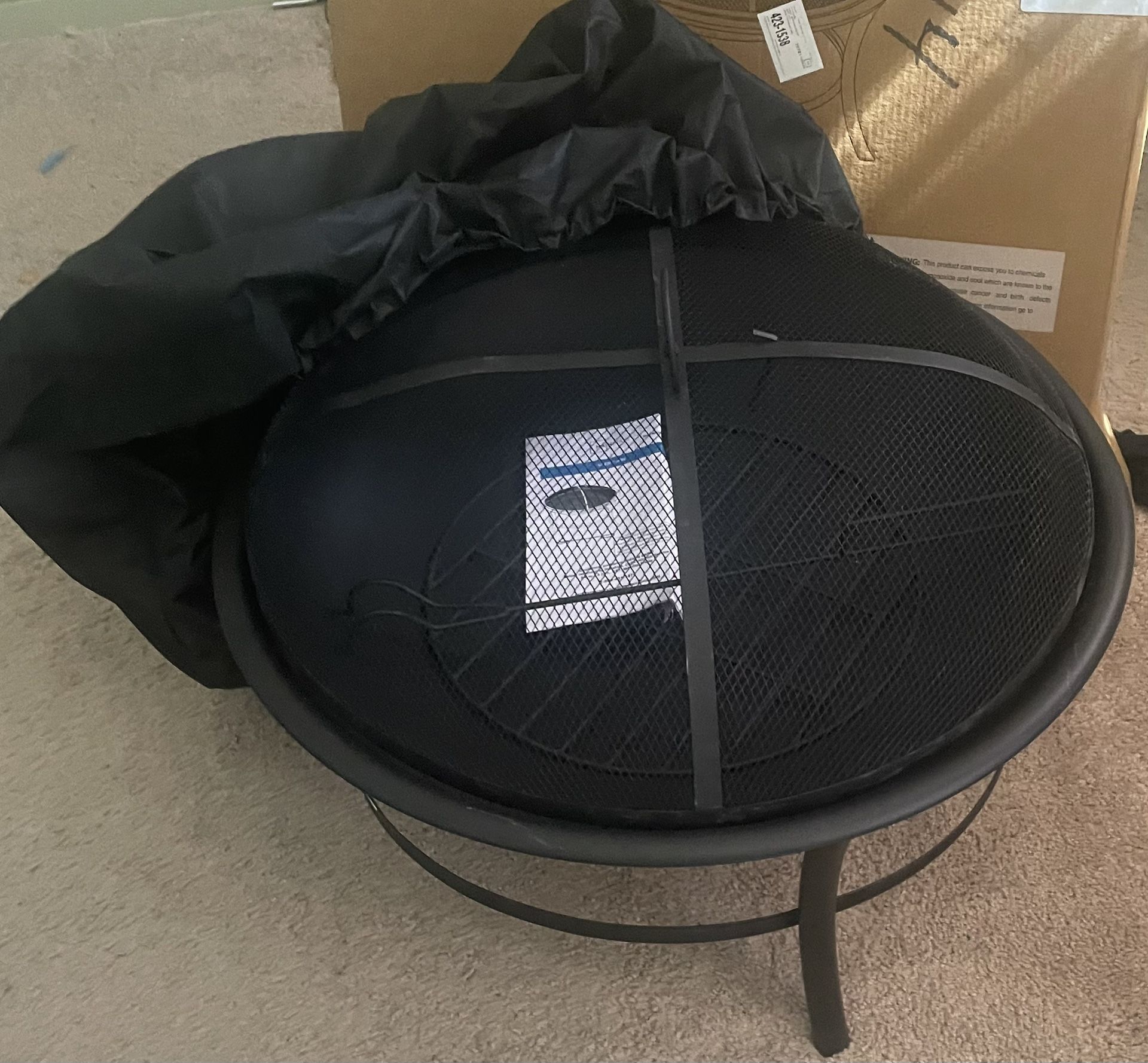 Out Door Fire Pit And Grill