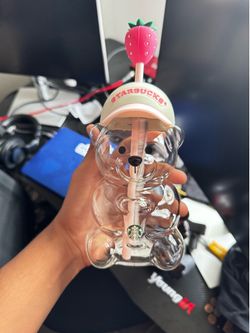 Starbucks pink barista cup