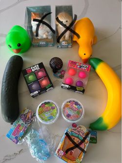 Needoh and squishies