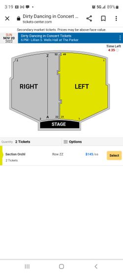 Dirty Dancing Tickets